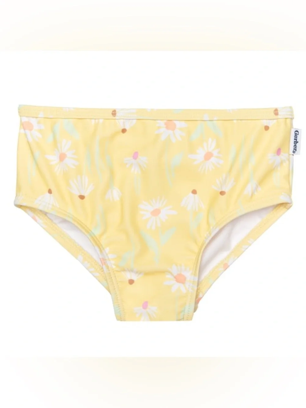 ☀️Gerber Girls Yellow Daise's 🍭Floral Tankini Swimsuit 2T- NWOT